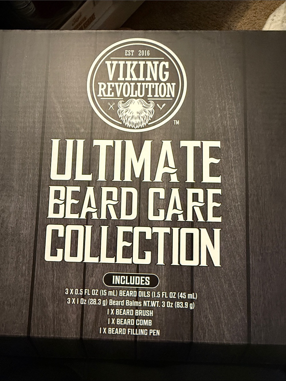 Revolution Ultimate Beard Care Collection - Black